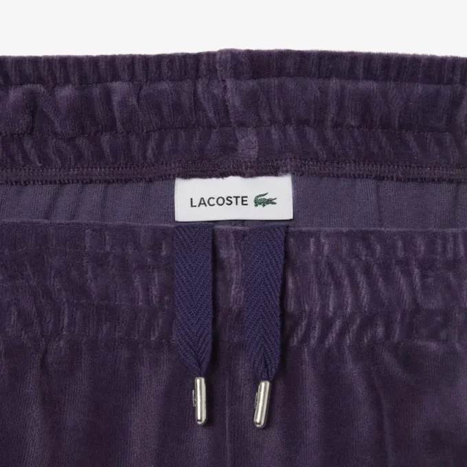 Damen-Velours-Jogginghose mit Zierakzenten Damen-Velours-Jogginghose mit Zierakzenten