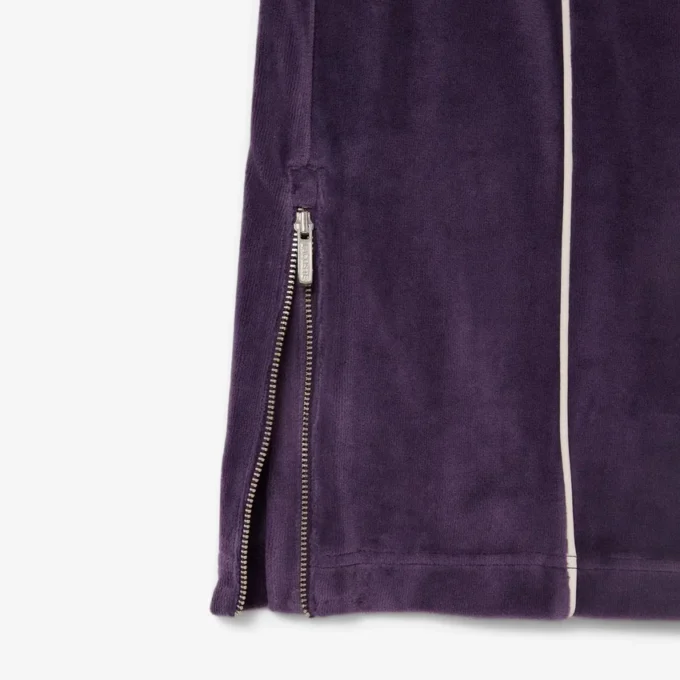 Damen-Velours-Jogginghose mit Zierakzenten Damen-Velours-Jogginghose mit Zierakzenten