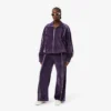Damen-Velours-Jogginghose mit Zierakzenten Damen-Velours-Jogginghose mit Zierakzenten