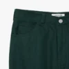 Damenhose mit geradem Schnitt und Ziernähten Damenhose mit geradem Schnitt und Ziernähten