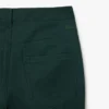 Damenhose mit geradem Schnitt und Ziernähten Damenhose mit geradem Schnitt und Ziernähten