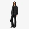 Damenhose mit hoher Taille und ausgestelltem Bein Damenhose mit hoher Taille und ausgestelltem Bein