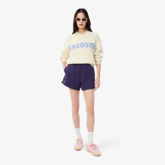 Doppelseitige Piqué-Shorts für Damen