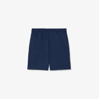 Einfarbige, gefütterte Retroshorts