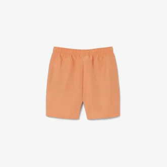 Einfarbige, gefütterte Retroshorts