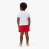 Einfarbige gefütterte Retroshorts Einfarbige gefütterte Retroshorts