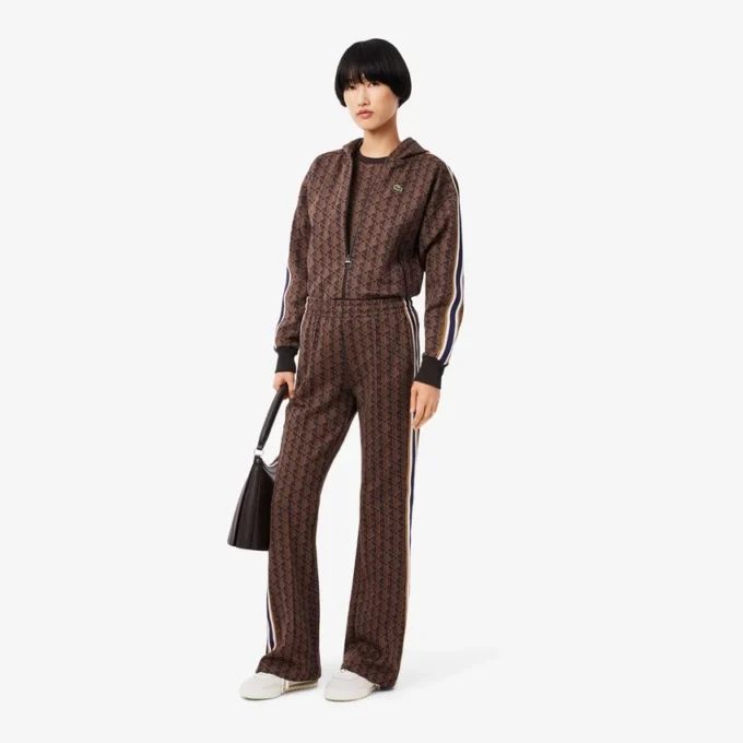 Flared-Sweathose für Damen mit Monogramm Flared-Sweathose für Damen mit Monogramm