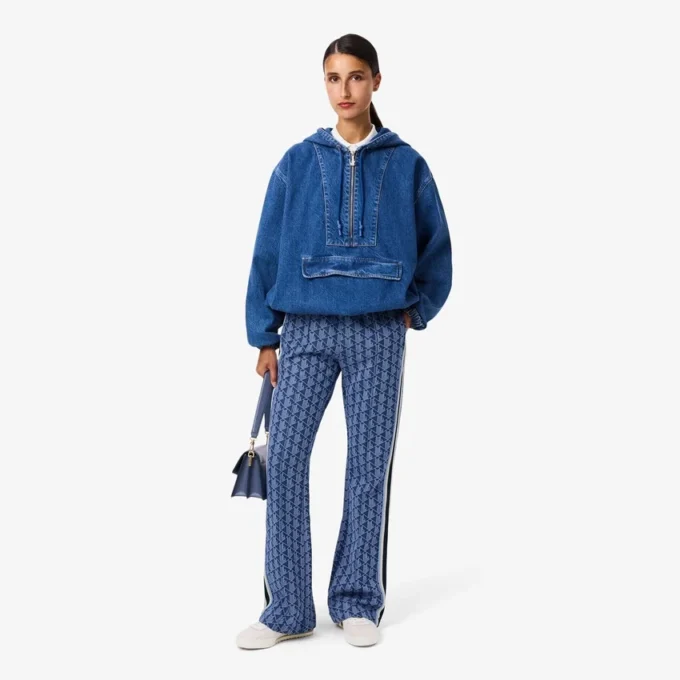 Flared-Sweathose für Damen mit Monogramm Flared-Sweathose für Damen mit Monogramm