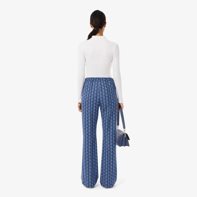Flared-Sweathose für Damen mit Monogramm Flared-Sweathose für Damen mit Monogramm