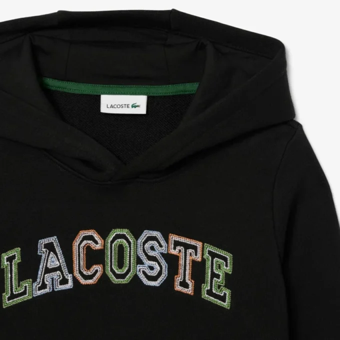 Fleece-Hoodie mit Stickerei Fleece-Hoodie mit Stickerei