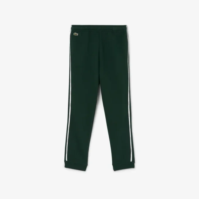 Fleece-Jogginghose für Jungen mit Streifenakzenten Fleece-Jogginghose für Jungen mit Streifenakzenten