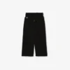 Fleece-Jogginghose für Mädchen mit ausgestelltem Bein Fleece-Jogginghose für Mädchen mit ausgestelltem Bein