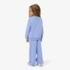 Fleece-Jogginghose für Mädchen mit ausgestelltem Bein Fleece-Jogginghose für Mädchen mit ausgestelltem Bein