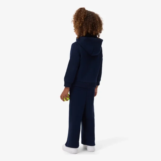 Fleece-Jogginghose für Mädchen mit ausgestelltem Bein Fleece-Jogginghose für Mädchen mit ausgestelltem Bein