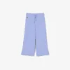 Fleece-Jogginghose für Mädchen mit ausgestelltem Bein Fleece-Jogginghose für Mädchen mit ausgestelltem Bein