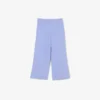 Fleece-Jogginghose für Mädchen mit ausgestelltem Bein Fleece-Jogginghose für Mädchen mit ausgestelltem Bein