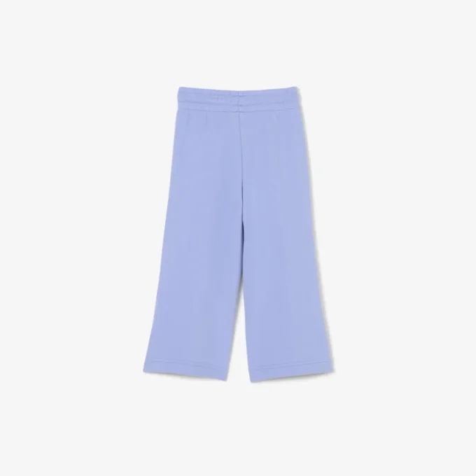 Fleece-Jogginghose für Mädchen mit ausgestelltem Bein Fleece-Jogginghose für Mädchen mit ausgestelltem Bein