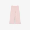 Fleece-Jogginghose für Mädchen mit ausgestelltem Bein Fleece-Jogginghose für Mädchen mit ausgestelltem Bein