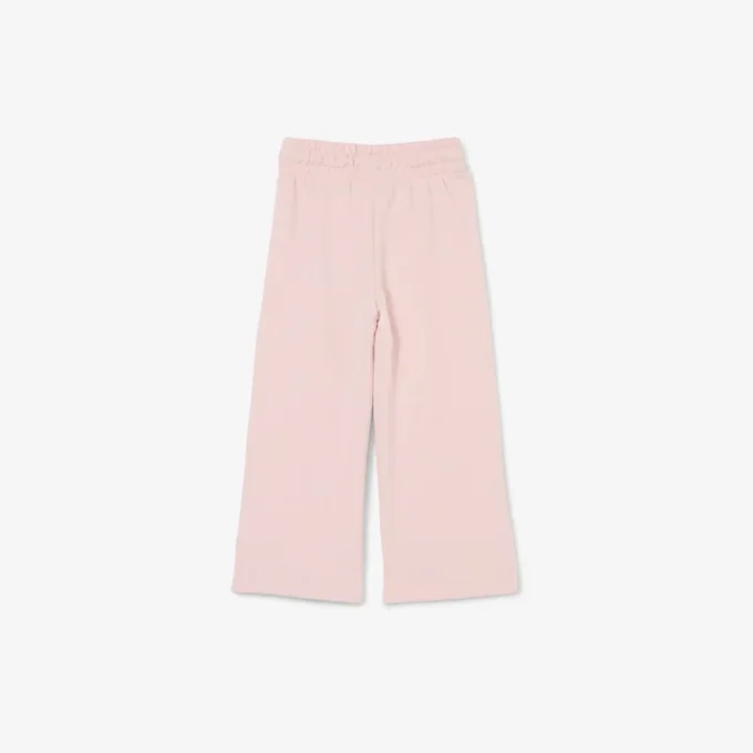 Fleece-Jogginghose für Mädchen mit ausgestelltem Bein Fleece-Jogginghose für Mädchen mit ausgestelltem Bein