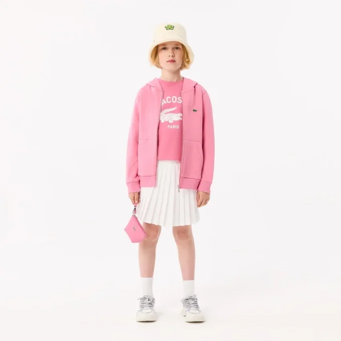 Fleece-Kapuzenpullover mit Reißverschluss für Kinder Fleece-Kapuzenpullover mit Reißverschluss für Kinder
