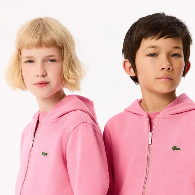 Fleece-Kapuzenpullover mit Reißverschluss für Kinder Fleece-Kapuzenpullover mit Reißverschluss für Kinder