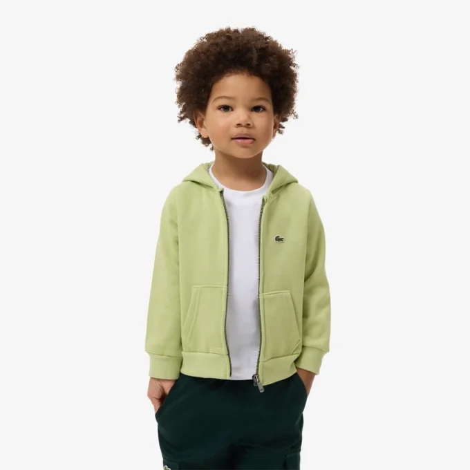 Fleece-Kapuzenpullover mit Reißverschluss für Kinder Fleece-Kapuzenpullover mit Reißverschluss für Kinder