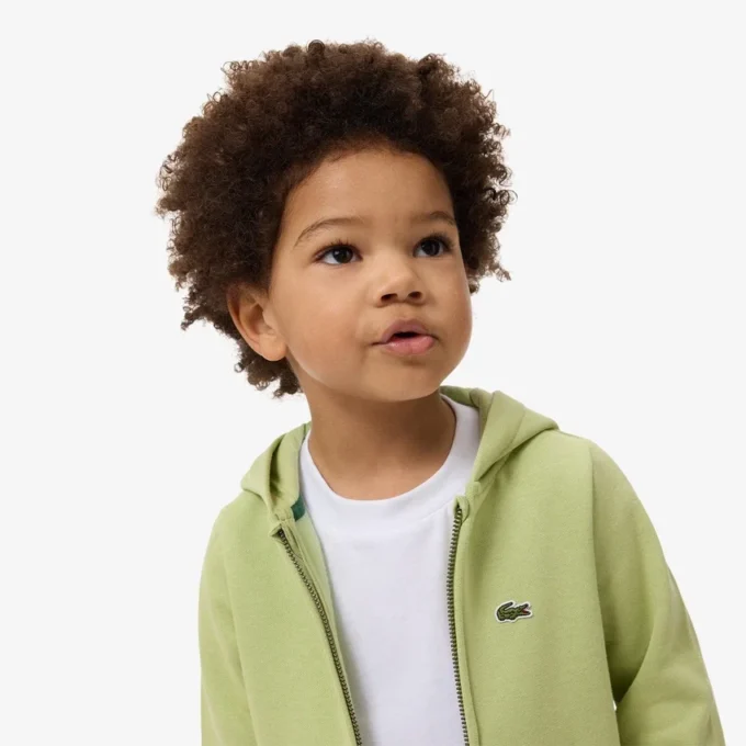 Fleece-Kapuzenpullover mit Reißverschluss für Kinder Fleece-Kapuzenpullover mit Reißverschluss für Kinder