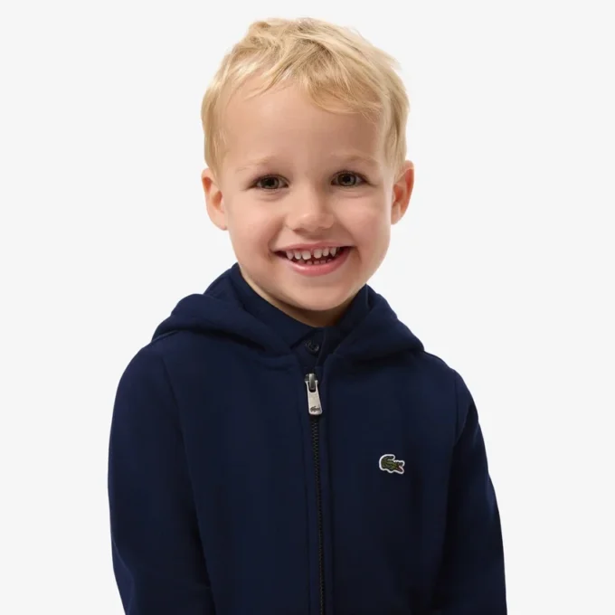 Fleece-Kapuzenpullover mit Reißverschluss für Kinder Fleece-Kapuzenpullover mit Reißverschluss für Kinder