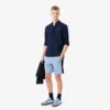 Fleece-Shorts mit Colorblock-Design in Regular-Fit Fleece-Shorts mit Colorblock-Design in Regular-Fit