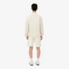 Fleece-Shorts mit Colorblock-Design in Regular-Fit Fleece-Shorts mit Colorblock-Design in Regular-Fit
