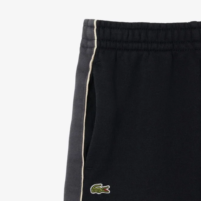 Fleece-Shorts mit Farbblock-Design Fleece-Shorts mit Farbblock-Design