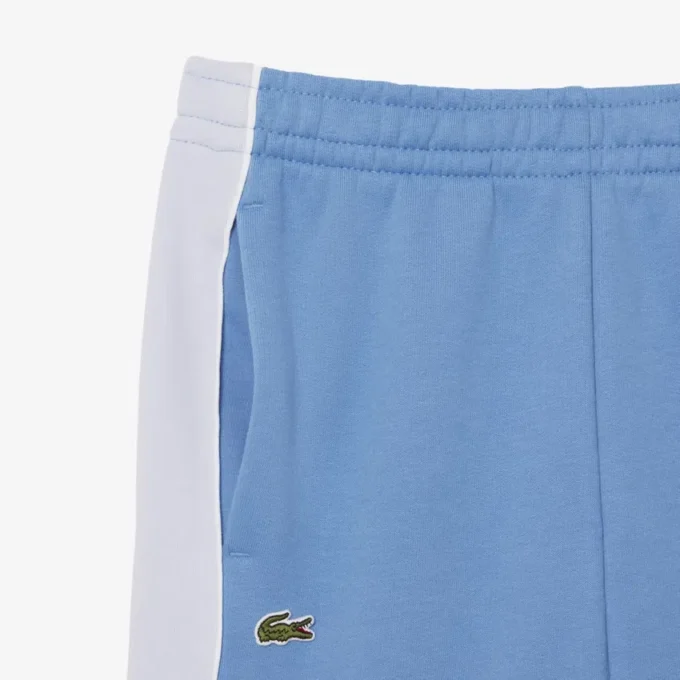 Fleece-Shorts mit Farbblock-Design Fleece-Shorts mit Farbblock-Design