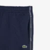 Fleece-Shorts mit Logo-Streifen in Regular Fit Fleece-Shorts mit Logo-Streifen in Regular Fit