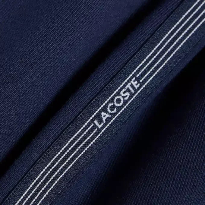 Fleece-Shorts mit Logo-Streifen in Regular Fit Fleece-Shorts mit Logo-Streifen in Regular Fit