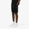 Fleece-Shorts mit Logo-Streifen in regulärer Passform Fleece-Shorts mit Logo-Streifen in regulärer Passform