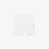 Fleece-Shorts mit Logo-Streifen in regulärer Passform Fleece-Shorts mit Logo-Streifen in regulärer Passform