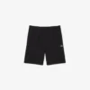 Fleece-Shorts mit Logo-Streifen in regulärer Passform Fleece-Shorts mit Logo-Streifen in regulärer Passform