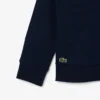 Fleece-Sweatshirt für Jungen mit Monogramm-Print Fleece-Sweatshirt für Jungen mit Monogramm-Print