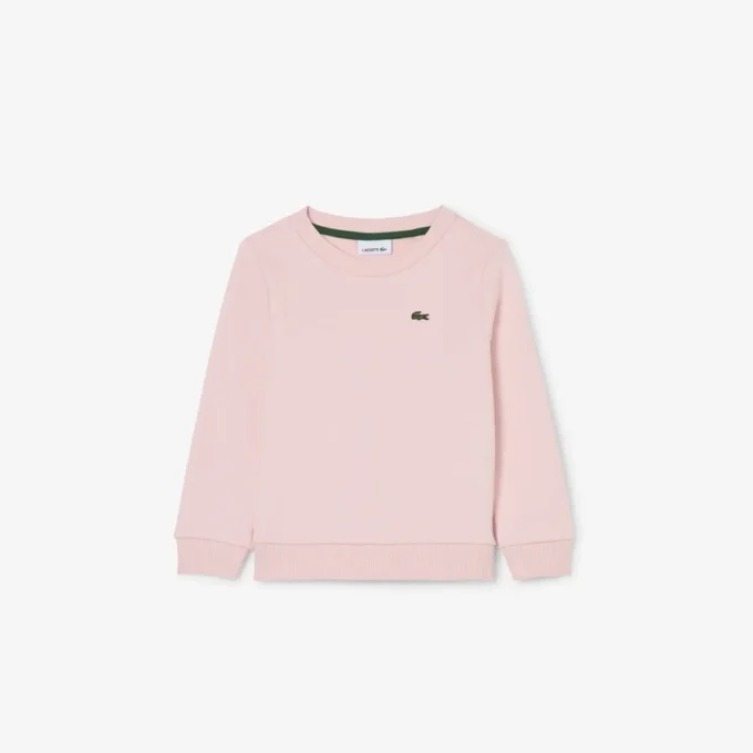 Fleece-Sweatshirt mit Rundhalsausschnitt für Kinder Fleece-Sweatshirt mit Rundhalsausschnitt für Kinder