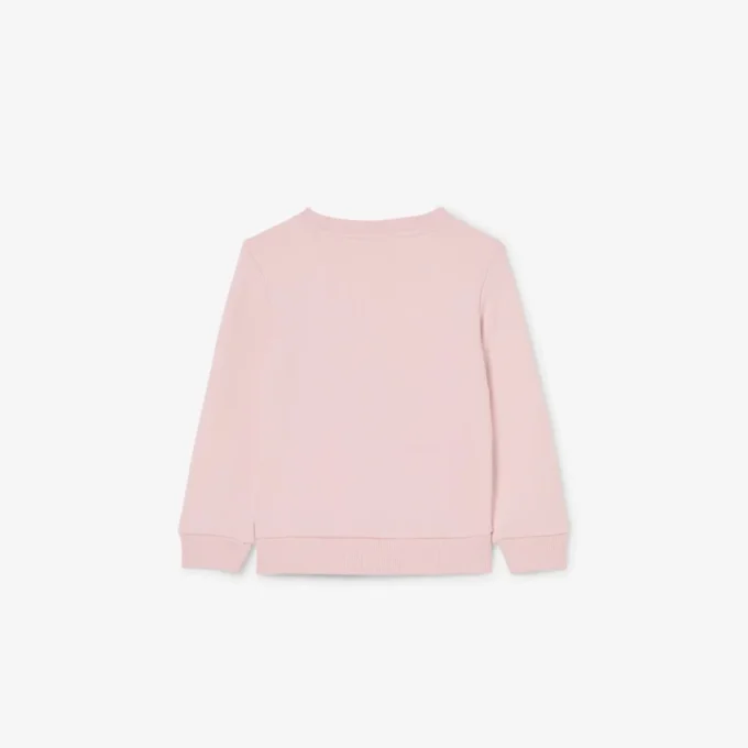 Fleece-Sweatshirt mit Rundhalsausschnitt für Kinder Fleece-Sweatshirt mit Rundhalsausschnitt für Kinder