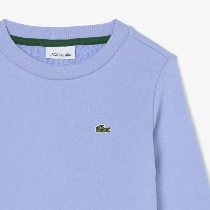 Fleece-Sweatshirt mit Rundhalsausschnitt für Kinder Fleece-Sweatshirt mit Rundhalsausschnitt für Kinder