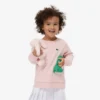 Fleece-Sweatshirt mit Rundhalsausschnitt für Kinder Fleece-Sweatshirt mit Rundhalsausschnitt für Kinder