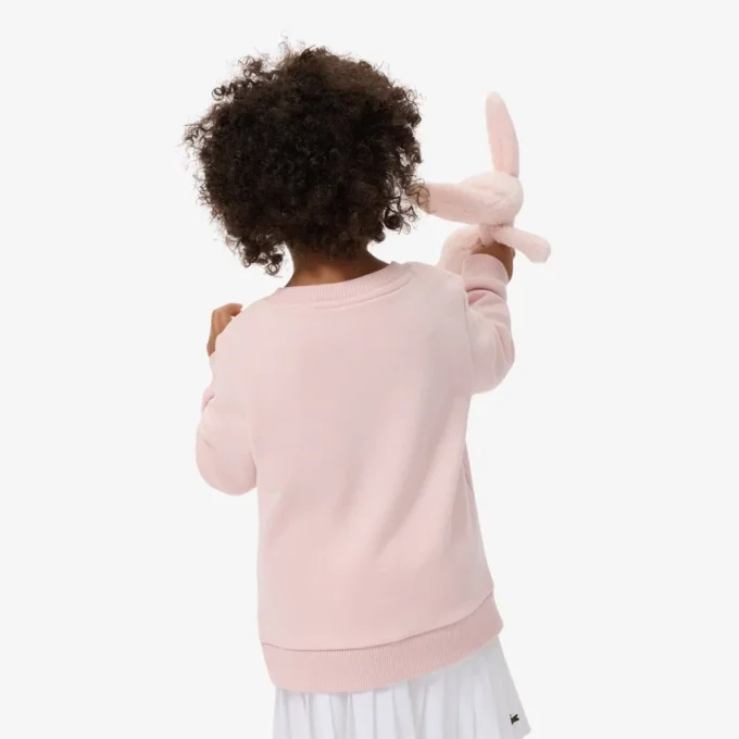 Fleece-Sweatshirt mit Rundhalsausschnitt für Kinder Fleece-Sweatshirt mit Rundhalsausschnitt für Kinder