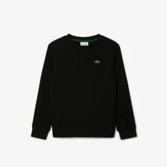 Fleece-Sweatshirt mit Rundhalsausschnitt für Mädchen