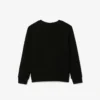 Fleece-Sweatshirt mit Rundhalsausschnitt für Mädchen Fleece-Sweatshirt mit Rundhalsausschnitt für Mädchen