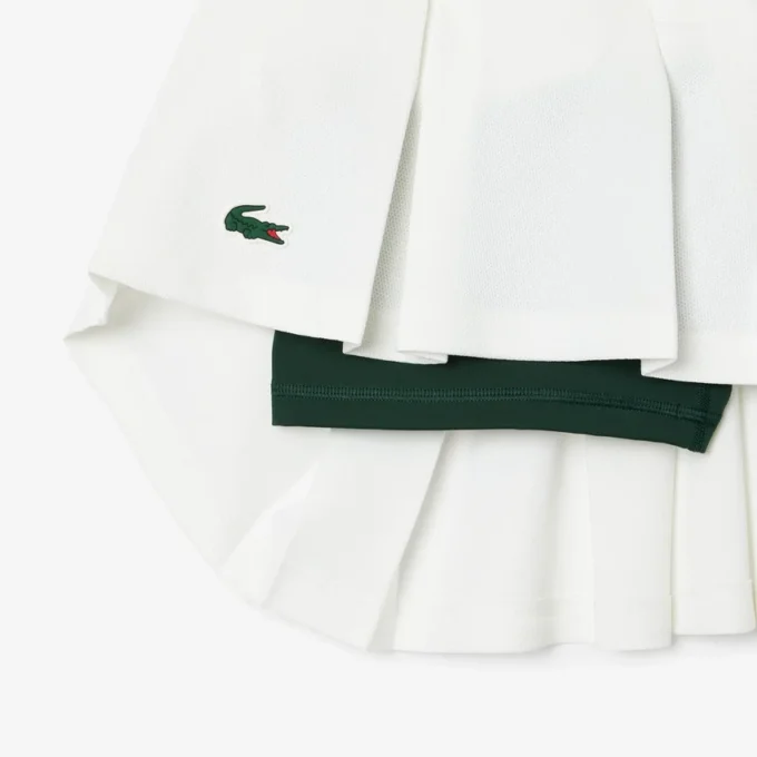 Gefütterter Piqué-Tennisrock für Damen Gefütterter Piqué-Tennisrock für Damen