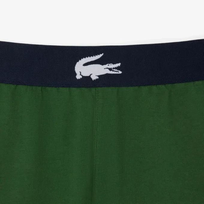 Gerad geschnittene Fleece-Loungewear-Shorts Gerad geschnittene Fleece-Loungewear-Shorts
