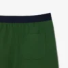 Gerad geschnittene Fleece-Loungewear-Shorts Gerad geschnittene Fleece-Loungewear-Shorts
