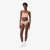 Gerippter Baumwoll-Bralette Gerippter Baumwoll-Bralette