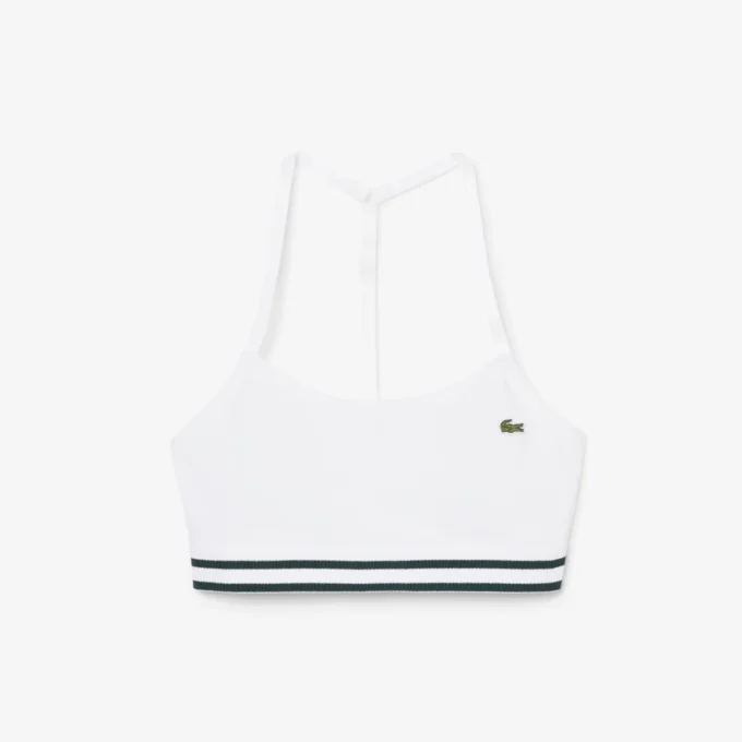 Gerippter Baumwoll-Bralette Gerippter Baumwoll-Bralette